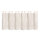 Gerster Schlaufen Bistro bestickt B = 150 x H =45 cmHalbtransparent Webware Floral natur