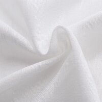 Gerster Schal mit Tunneldurchzug und Kräuselband Scherli allover B = 140 x H =245 cmHalbtransparent Webware Graphisch offwhite