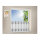 Gerster Bedruckter Bistro, "Streifen" B = 140 x H =50 cmHalbtransparent Webware Streifen anthrazit