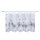 Gerster Bistro Digitaldruck B = 145 x H =50 cmTransparent Voile Pusteblumen anthrazit