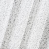 Gerster Schal mit Käuselband und Tunnelzug, 100%Baumwolle, GOTS zertifziert B = 140 x H =245 cmHalbtransparent Batist Uni weiß