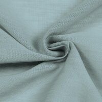 Gerster Schal mit Käuselband und Tunnelzug, 100%Baumwolle, GOTS zertifziert B = 140 x H =245 cmTransparent Webware Uni blau