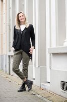 Knit Factory April Strickjacke 40/42 Glatt Dunkelblau