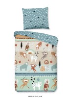 good morning Renforcé Bettwäsche 2 teilig Bettbezug 100 x 135 cm Kopfkissenbezug 40 x 60 cm Play 30005.99.77 Multi