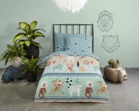 good morning Renforcé Bettwäsche 2 teilig Bettbezug 100 x 135 cm Kopfkissenbezug 40 x 60 cm Play 30005.99.77 Multi
