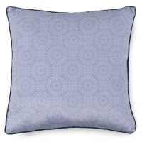 Descanso Microfaser Kissen 1 teilig Dekokissen 48 x 48 cm gefüllt Kissen Sarenza 9343.03.75 Grey