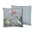 Descanso Microfaser Kissen 1 teilig Dekokissen 48 x 48 cm gefüllt Kissen Sarenza 9343.03.75 Grey