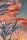 Beddinhouse Mako-Satin Bettwäsche Daintree Red + 1x 1 , 1 135x200, 135 x 200 cm rot
