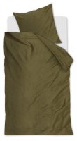 Beddinhouse Bettwäsche Conscious Olive Green + 1x 1...
