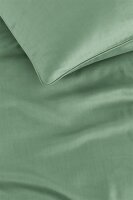 Beddinhouse Bettwäsche 70% Cotton, 30% Lyocell, / TC210 Change Green + 1x 1 , 1 Grün 40x40, 127x77