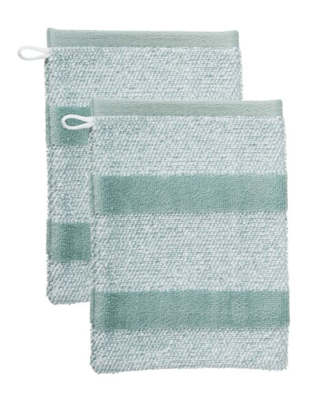 Beddinghouse Baumwolle Heimtextilie Sheer Stripe 3 x Waschlappen - 100% , 600 GSM 3 x Waschlappen set von 3 16 x 22 cm