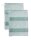 Beddinghouse Baumwolle Heimtextilie Sheer Stripe 3 x Waschlappen - 100% , 600 GSM 3 x Waschlappen set von 3 16 x 22 cm