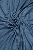 Beddinhouse Jersey Spannbettlaken , Baumwolle Hl Blue /220 Cm Hh: 30 Cm /220 cm Steghöhe: 30 cm 1 180 x 200 blau