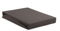 Beddinhouse Jersey Spannbettlaken , Baumwolle Td Anthracite /220 Cm Hh: 10 Cm /220 cm Steghöhe: 10 cm 1 Topper