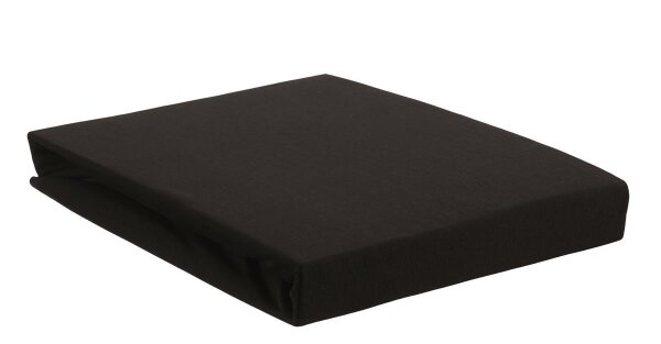 Beddinhouse Jersey Spannbettlaken -Elasthan Lycra Hl Black 180/ /220 Cm Hh: 35 Cm 180/ /220 cm Steghöhe: 35 cm 1 200 x