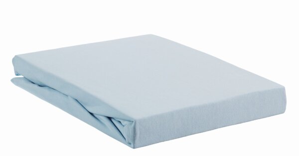 Beddinhouse Jersey Spannbettlaken -Elasthan Lycra Hl Light Blue 70/ /220 Cm Hh: 35 Cm 70/ /220 cm Steghöhe: 35 cm 1 Hell