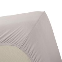 Beddinhouse Jersey Spannbettlaken -Elasthan Lycra Hl Light Grey 180/ /220 Cm Hh: 35 Cm 180/ /220 cm Steghöhe: 35 cm 1
