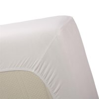 Beddinhouse Jersey Spannbettlaken -Elasthan Lycra Hl White 90/ /220 Cm Hh: 35 Cm 90/ /220 cm Steghöhe: 40 cm 1 100 x 200