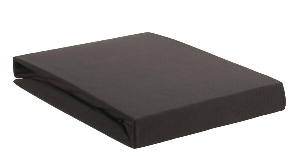 Beddinhouse Jersey Spannbettlaken -Elasthan Lycra Td Anthracite 180/ /220 Cm Hh: 10 Cm 180/ /220 cm Steghöhe: 10 cm 1