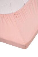 Beddinhouse Jersey Spannbettlaken -Elasthan Lycra Td Light Pink 140/ /220 Cm Hh: 10 Cm 140/ /220 cm Steghöhe: 10 cm 1
