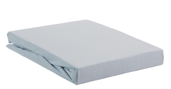 Beddinhouse Jersey Spannbettlaken -Elasthan Lycra Tds Light Blue /220 Cm Hh: 10 Cm /220 cm Steghöhe: 10 cm 1