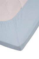 Beddinhouse Jersey Spannbettlaken -Elasthan Lycra Tds Light Blue /220 Cm Hh: 10 Cm /220 cm Steghöhe: 10 cm 1