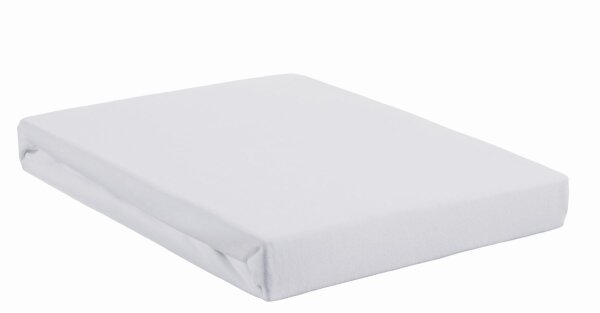 Beddinhouse Jersey Spannbettlaken -Elasthan Lycra Tds White /220 Cm Hh: 10 Cm /220 cm Steghöhe: 10 cm 1 Splittopper- 200