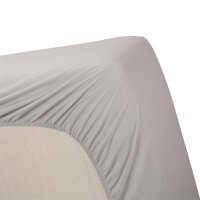 Beddinhouse Spannbettlaken Renforcé Percale Hl Light Grey /220 Cm Hh: 35 Cm /220 cm Steghöhe: 35 cm 1 Hell 90 x 210 Grau