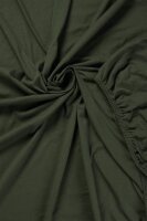 Beddinhouse Jersey Spannbettlaken , Baumwolle 160 Hl Dark Green /220 cm Steghöhe: 30 cm 1 Dunkel 140x200, 140 x 200 grün