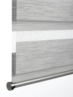 Gardinia Doppelrollo de luxe grau-melange 90 x 180 grau-melange