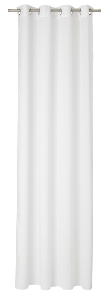 Neutex Ösenschal unten Beschwerungsband Allure H x B 245 x 140 cm wollweiß