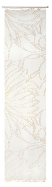 Neutex Schiebevorhang mit Alupaneelwagen mit Beschwerungsstab Florenz H x B 245 x 60 cm taupe