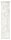 Neutex Schiebevorhang mit Alupaneelwagen mit Beschwerungsstab Florenz H x B 245 x 60 cm grau