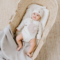 Babys Only Knotenmütze Melange khaki - 0-3 Monate Melange Jungs,Mädchen 0-3 mnd Einheitsgröße Grün