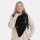 Knit Factory Coco DreiecksSchal 190x85 cm Glatt Schwarz