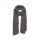 Knit Factory Liv Schal 200x40 cm Glatt Anthrazit