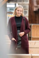 Knit Factory Ruby Strickjacke 40/42 Glatt Beige