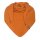Knit Factory Liv DreiecksSchal 190x85 cm Glatt Orange