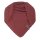 Knit Factory Liv DreiecksSchal 190x85 cm Glatt Rot