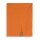 Knit Factory Liv Pareo 180x130 cm Glatt Orange