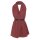 Knit Factory Liv Pareo 180x130 cm Glatt Rot