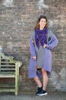 Knit Factory Indy Kleid S Glatt Anthrazit