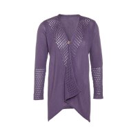 Knit Factory April Strickjacke 36/38 Glatt Lila