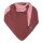 Knit Factory Fay DreiecksSchal 190x85 cm Glatt Rot Rosa
