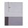 Knit Factory Fay Pareo 180x130 cm Glatt Anthrazit Grau