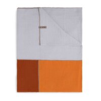 Knit Factory Fay Pareo 180x130 cm Glatt Orange Rot