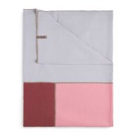 Knit Factory Fay Pareo 180x130 cm Glatt Rot Rosa