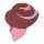 Knit Factory Fay Pareo 180x130 cm Glatt Rot Rosa