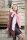 Knit Factory Fay Pareo 180x130 cm Glatt Rot Rosa