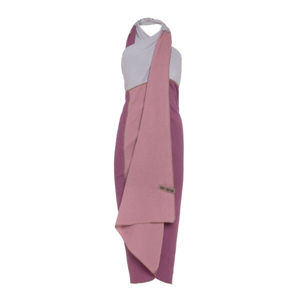 Knit Factory Fay Pareo 180x130 cm Glatt Lila